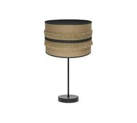 Lampe De Table Grand Natalia 1xe27 Noir/Sac-Noir 62x30x30 Cm