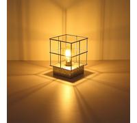 Lampe De Table Industrielle ETC-Shop En Métal Zing E27, 230V, 1 Unité