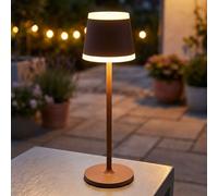 Lampe De Table Intérieure Extérieure Jardin Avec Accus Touchdimmer LED H 38,5 Cm