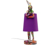Lampe de table - Kare Design - Animal - Lapin graffiti - Violet - 50 cm