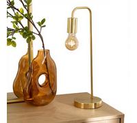 Lampe de table Keli H 45 cm en métal doré