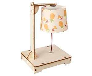 Lampe de table - Kit de construction flottante magnétique - Composants électroniques en bois - Le kit de modèle scientifique flottant favorise l'apprentissage de manière ludique chez les et