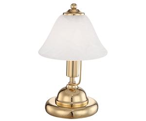 Lampe de table laiton, lampe de table ancienne, lampe de table couleur or, lampe de chevet, lampe de bureau, verre albâtre laiton, 17x27cm, salon bibliothèque salon lecture