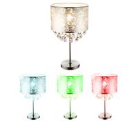 Lampe de table Lampadaire Télécommande Projecteur Cristaux en kit, ampoules LED RGB incluses
