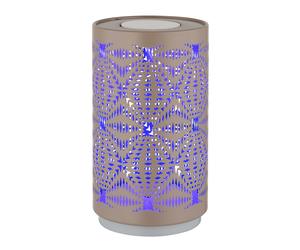 Lampe de table lampe d'appoint lampe de chevet batterie LED RGB tactile champagne USB