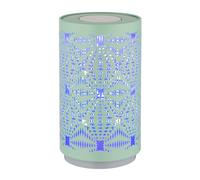 Lampe de table Lampe d'appoint Lampe de chevet Batterie LED RVB à changement de couleur Tactile vert