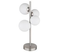 Lampe de table lampe d'appoint lampe de chevet LED métal verre H 48 cm lampe de bureau