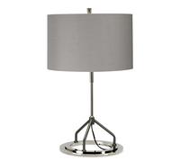 Lampe De Table Lampe D'Appoint Lampe De Nuit Grise D 40 Cm Lampe De Chambre