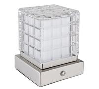 Lampe de table lampe d'appoint LED variateur tactile lampe de chevet batterie USB blanc