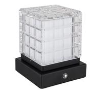 Lampe de table lampe d'appoint LED variateur tactile lampe de chevet USB BATTERIE noir