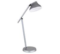 Globo Lighting Halvar lampe de bureau 1x8 W blanc-gris 58437G