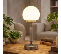 Lampe De Table Lampe De Chevet Éclairage De Salon Touchdimmer Akku LED H 28,5 Cm