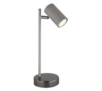 Lampe de table, lampe de chevet, lampe de lecture, lampe de chambre mobile, gris H 35 cm