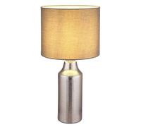 Lampe de table lampe de chevet lampe de salon en céramique argent H 61 cm