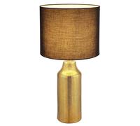 Lampe de table lampe de chevet lampe de salon en verre doré H 61 cm