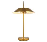 Lampe de table Lampe de chevet Lampe de salon Lampe d'appoint Lampe de chambre à coucher, métal couleur laiton, 2x E27, DxH 30 x 52 cm