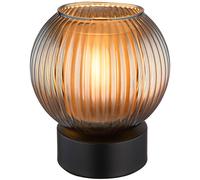 Lampe de table lampe de chevet lampe de table lampe de salon en verre rétro essence H 17 cm