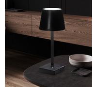 Lampe De Table Lampe De Chevet Touchdimmer LED Noir USB Avec Batterie