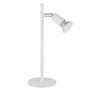 Lampe de table lampe de lecture lampe de table spot blanc lampe de salon mobile H 30 cm