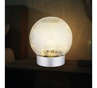 Lampe De Table Lampe De Nuit En Verre Clair LED