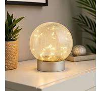 Lampe De Table Lampe De Nuit En Verre Clair LED