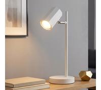 Lampe De Table Lampe De Nuit Lampe De Lecture Blanche Réglable H 35 Cm [EEK: Nicht bewertet]