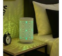 Lampe De Table Lampe De Nuit RGB Changement De Couleur LED Tactile Blanche USB