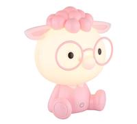 Lampe de table lampe de table chambre d'enfant filles rose USB variateur tactile LED H 22 cm