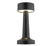 Lampe de table Lampe de table Lampe de chambre à coucher Lampe de salon, métal plastique, accu dimmable CCT circuit, 1,2W 65Lm 2700K 4000K 6500K, H 21 cm