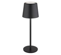 Lampe de table lampe de table lampe de salle à manger noir variateur tactile batterie USB LED H 28 cm