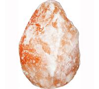 Lampe de table lampe de table lampe de salon cristal de sel, 1x douille E14, LxPxH 13x13,5x23 cm