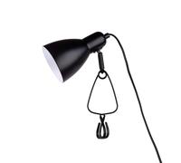 Lampe de table lampe de table spot à pince lampe de chambre noire mobile H 28cm