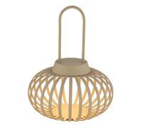 Lampe de table lampe décorative lampe de table sable lampe à piles variateur tactile LED H 25,5 cm