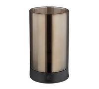 Lampe de table lampe d'extérieur lumière décorative LED variateur tactile batterie USB verre marron noir