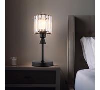 Lampe de Table Lampes de Chevet Cristaux Acrylique Noir Salon
