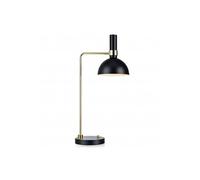 Markslöjd Larry lampe de bureau 1x60 W noir-doré 106973