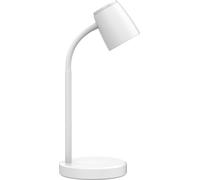 Lampe de table LED 5W blanc Ampoule interchangeable GU10 blanc chaud 230V