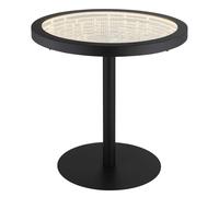 Lampe de table LED à intensité variable, 16 W, 720 lm, blanc chaud, dimensions : 50 x 48,5 cm.