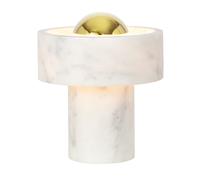 Lampe de table LED avec batterie Stone HxØ 19x16cm