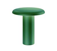 Artemide Lampe de table Takku - LED rechargeable et portable - Vert anodisé (Aluminium)