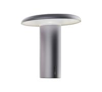 Lampe de table LED avec batterie Takku HxØ 19x18cm