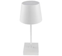 Lampe de table LED 26 cm, blanche