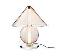 Marset Fragile Lampe de table LED ambre Ce luminaire comporte des modules à LED prémontés de classes énergétiques A A++, A+, A