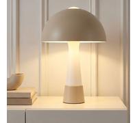Lampe De Table LED Globo Forme Pilz, Couleur Sand, Hauteur 36,5 cm