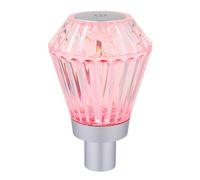 Lampe de table LED Lampe bouteille Batterie Lampe de décoration Lampe de table cristal Touchdimmer Lampe bouteille, changement de couleur RGB, DxH 11 x 16,9 cm