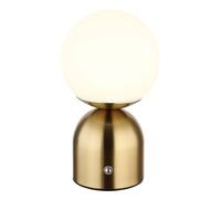 Lampe de table LED lampe d'appoint lampe de chevet variateur tactile mémoire laiton