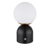 Lampe de table LED lampe d'appoint lampe de chevet variateur tactile mémoire noir