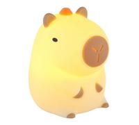 Lampe de table LED lampe de chevet lampe enfant batterie RGB tactile variateur minuterie H 12,2 cm