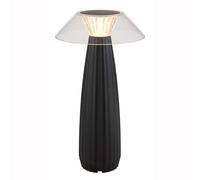 Lampe de table LED Lampe de table de salle à manger Touchdimmer Batterie USB H 28 cm