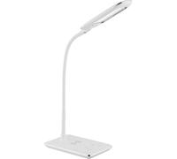 Lampe de table LED Light Chrome Mobile Chargeur USB sans fil Gradateur tactile